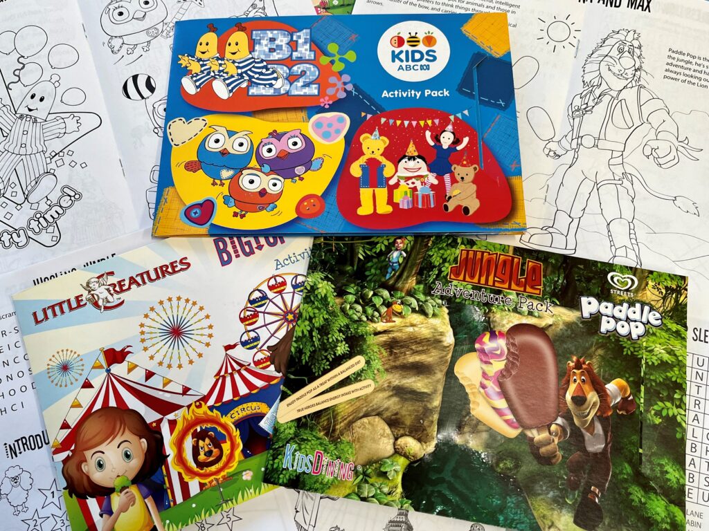 Branded Customised Kids Activity Packs