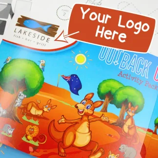 Logo Branded Outback Oz Premium Activity Packs (100)