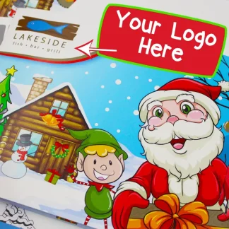 Logo Branded Christmas Joy Premium Activity Packs (100)